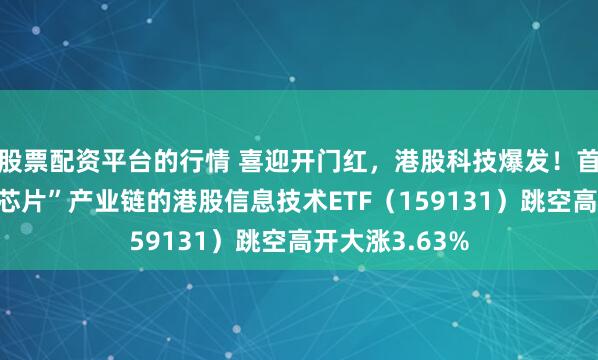 股票配资平台的行情 喜迎开门红，港股科技爆发！首只聚焦“港股芯片”产业链的港股信息技术ETF（159131）跳空高开大涨3.63%